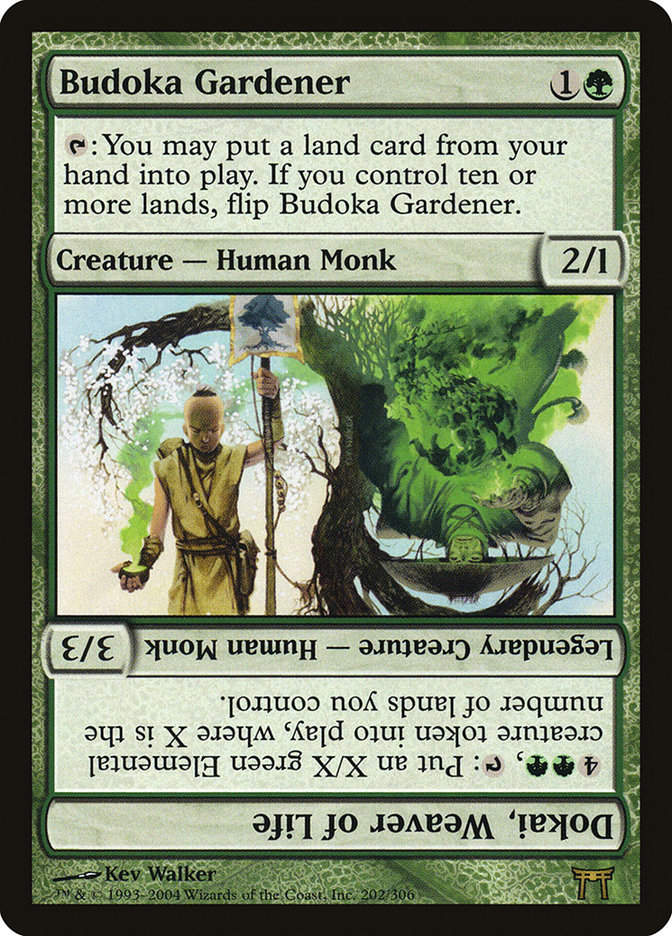 Budoka Gardener // Dokai, Weaver of Life (CHK) (202)