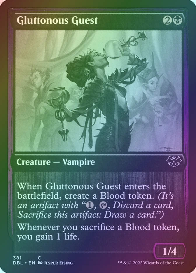 Gluttonous Guest (DBL) (381) / Foil