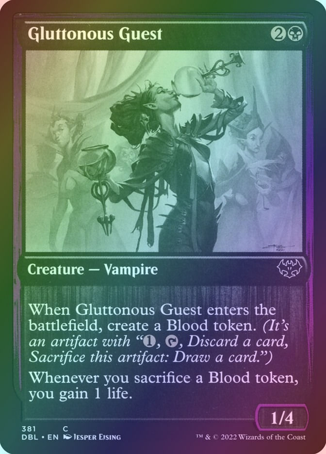 Gluttonous Guest (DBL) (381) / Foil