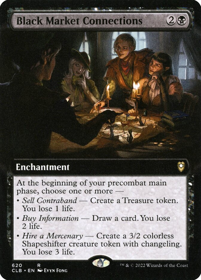 Black Market Connections (CLB) (620) / Extended Art