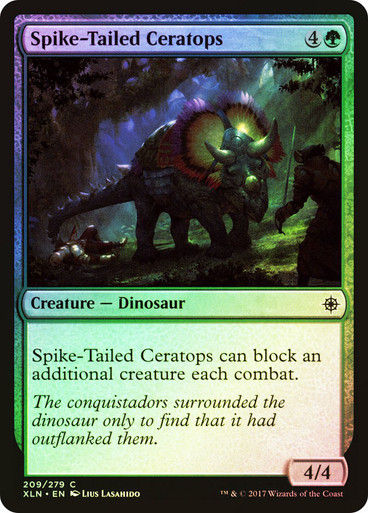 Spike-Tailed Ceratops (XLN) (209) / Foil