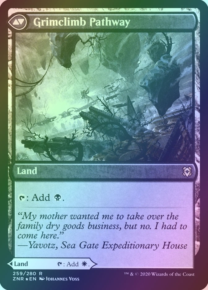 Brightclimb Pathway // Grimclimb Pathway (PZNR) (259s) / Foil — cara 2 de 2