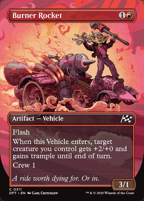 Burner Rocket (DFT) (311) / Borderless