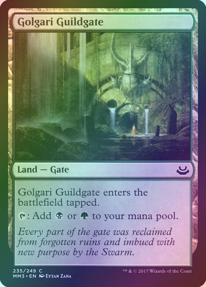 Golgari Guildgate (MM3) (235) / Foil