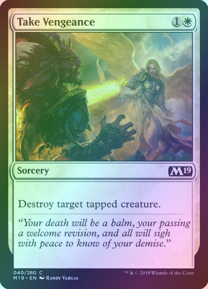 Take Vengeance (M19) (40) / Foil