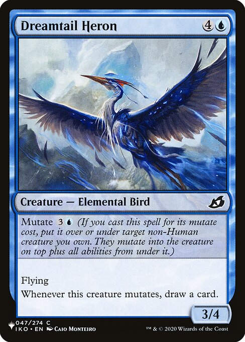 Dreamtail Heron (PLST) (IKO-47)