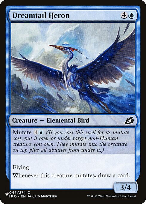Dreamtail Heron (PLST) (IKO-47)