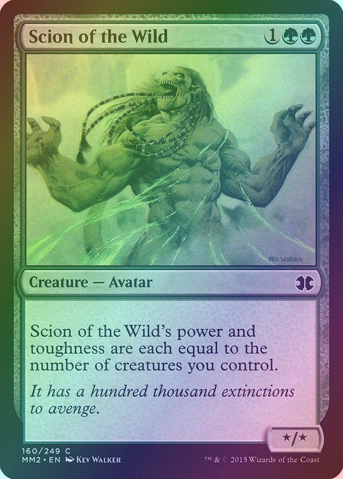 Scion of the Wild (MM2) (160) / Foil