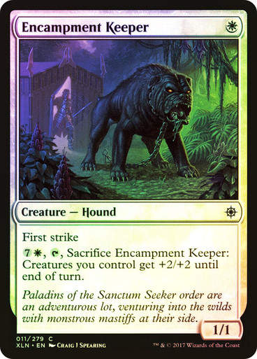 Encampment Keeper (XLN) (11) / Foil
