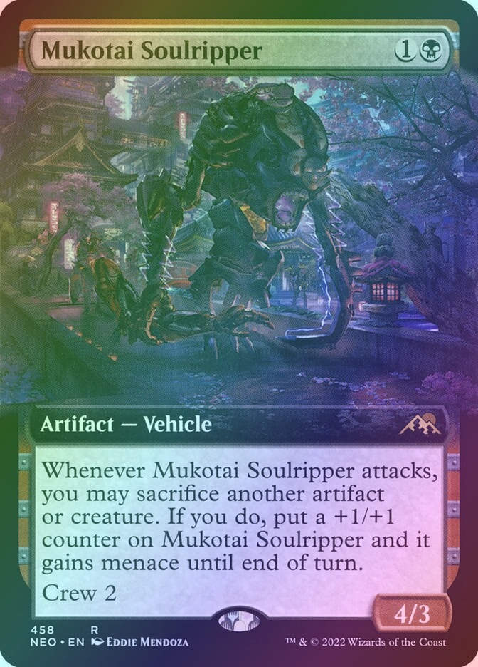 Mukotai Soulripper (NEO) (458) / Extended Art / Foil