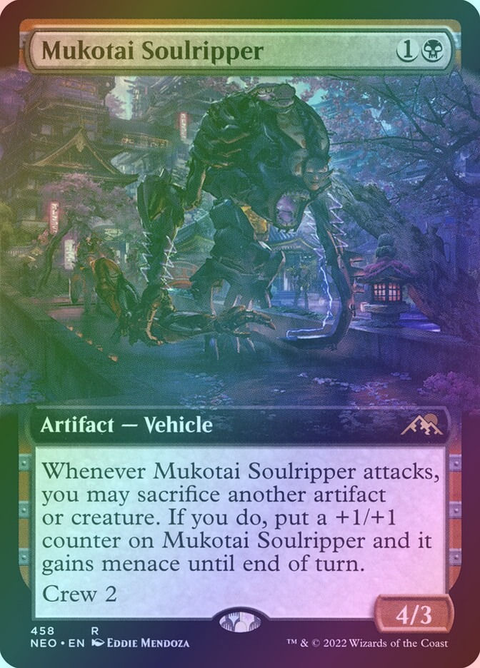 Mukotai Soulripper (NEO) (458) / Extended Art / Foil