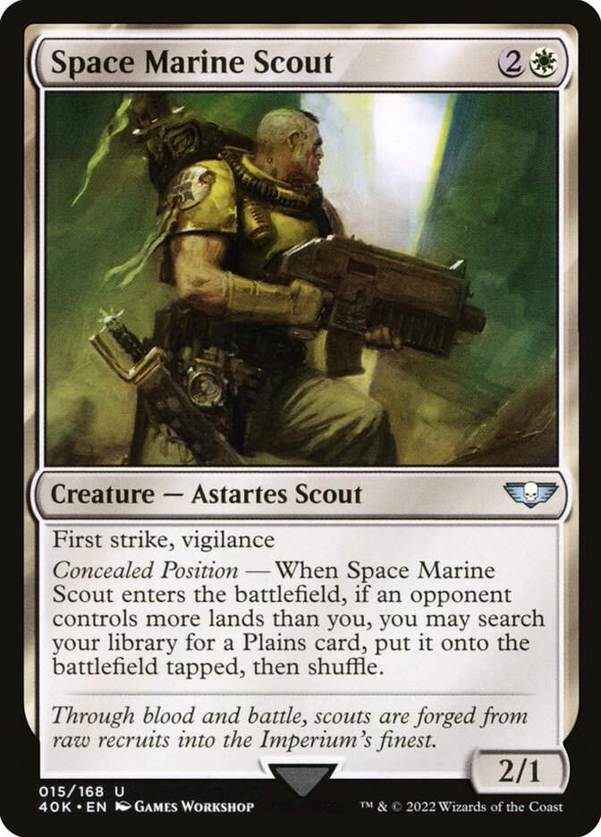 Space Marine Scout (40K) (15)