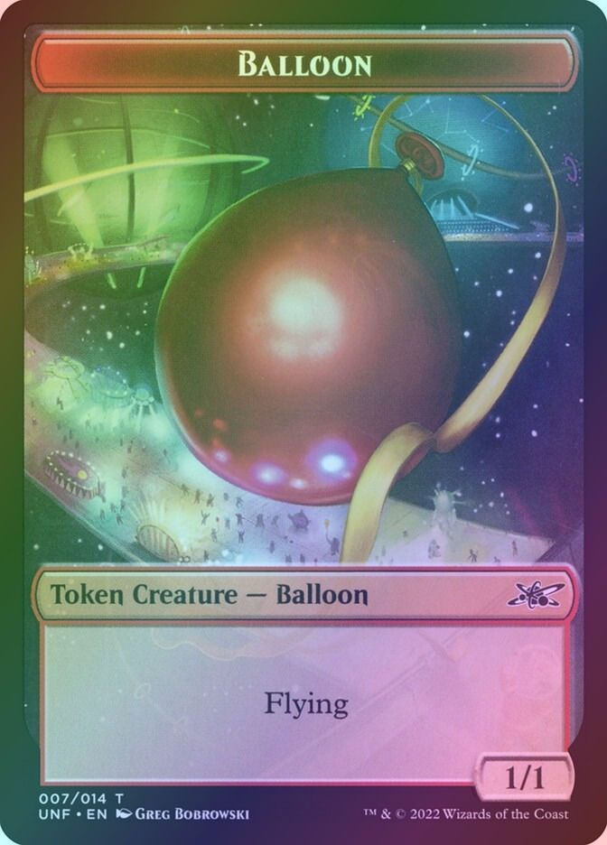 Balloon // Clown Robot (TUNF) (7 // 3) / Foil — cara 1 de 2