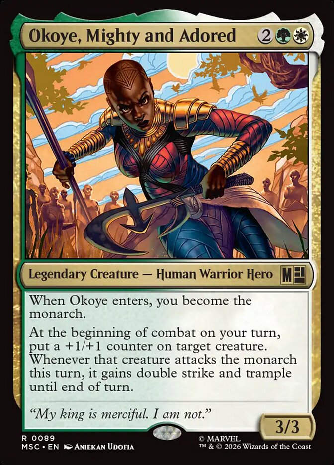 Okoye, Mighty and Adored (MSC) (89)