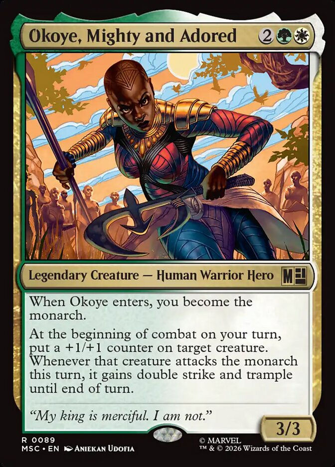 Okoye, Mighty and Adored (MSC) (89)