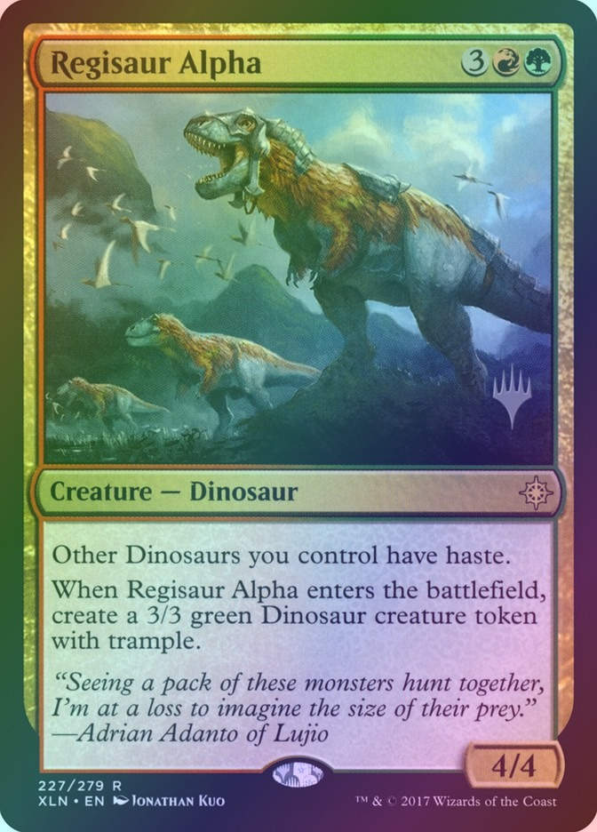 Regisaur Alpha (PXLN) (227p) / Foil