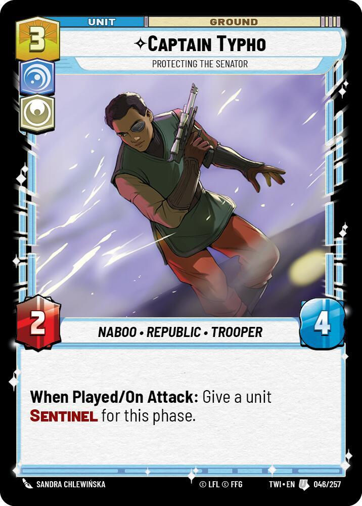 Captain Typho - Protecting the Senator (TWI) (046/257)