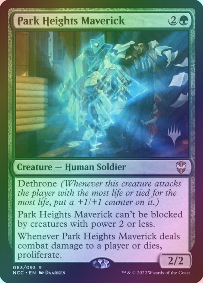Park Heights Maverick (PNCC) (63p) / Foil