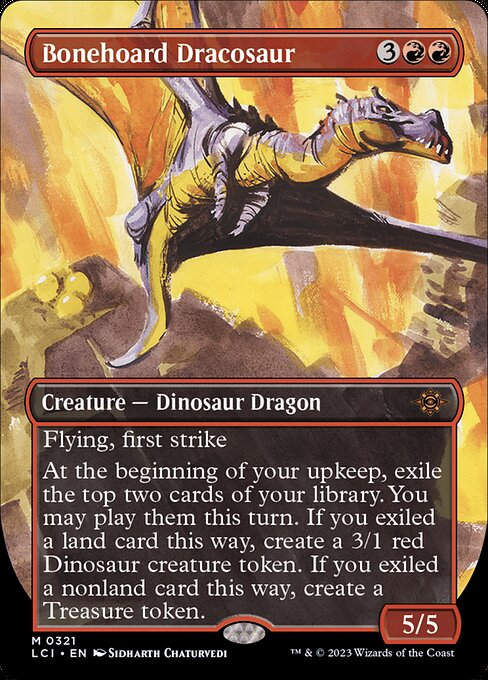 Bonehoard Dracosaur (lci) / Borderless