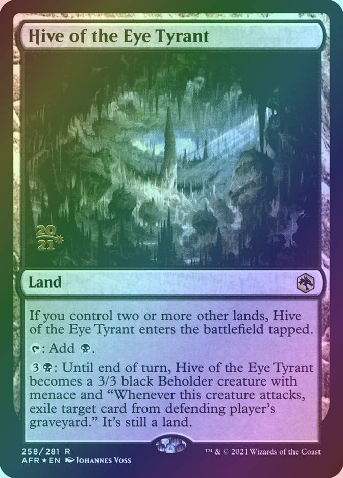 Hive of the Eye Tyrant (PAFR) (258s) / Foil