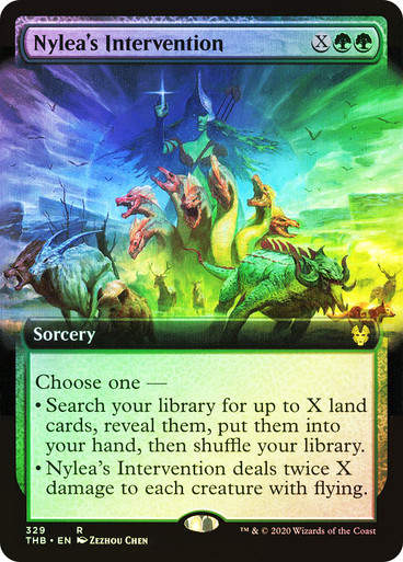Nylea's Intervention (THB) (329) / Extended Art / Foil