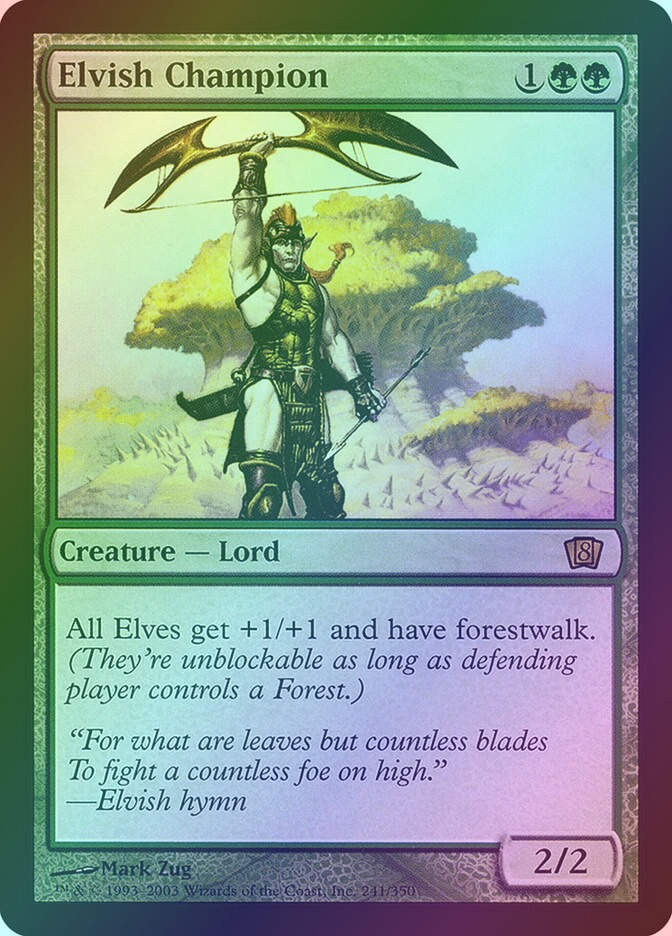 Elvish Champion (8ED) (241★) / Foil