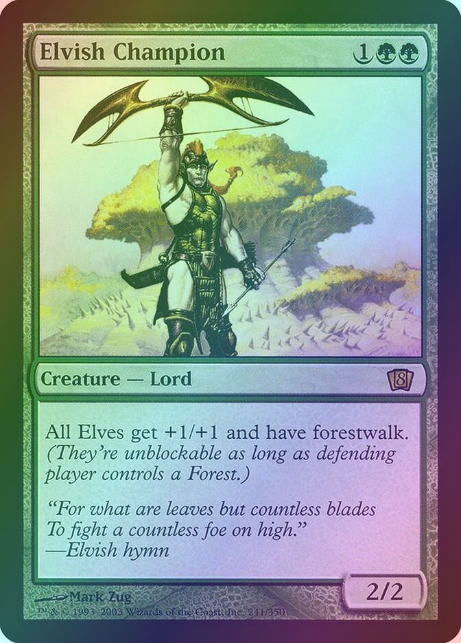 Elvish Champion (8ED) (241★) / Foil