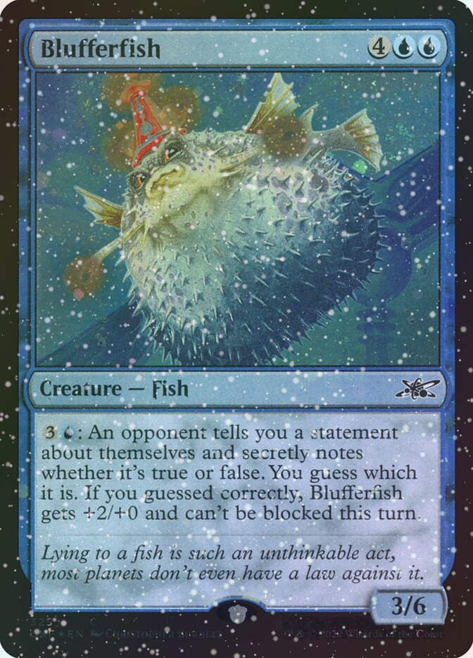 Blufferfish (UNF) (325) / Galaxy Foil