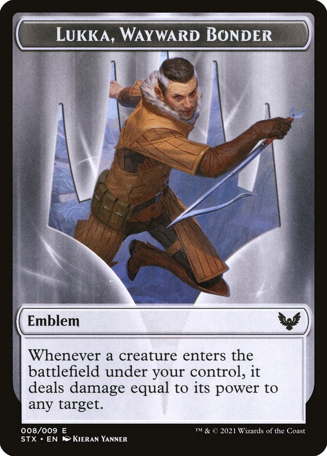 Lukka, Wayward Bonder Emblem (TSTX) (8)