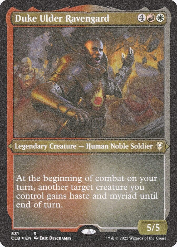 Duke Ulder Ravengard (CLB) (531) / Foil Etched