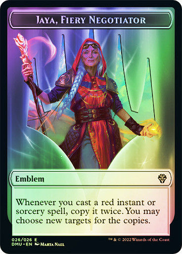 Jaya, Fiery Negotiator Emblem (TDMU) / Foil — cara 1 de 15