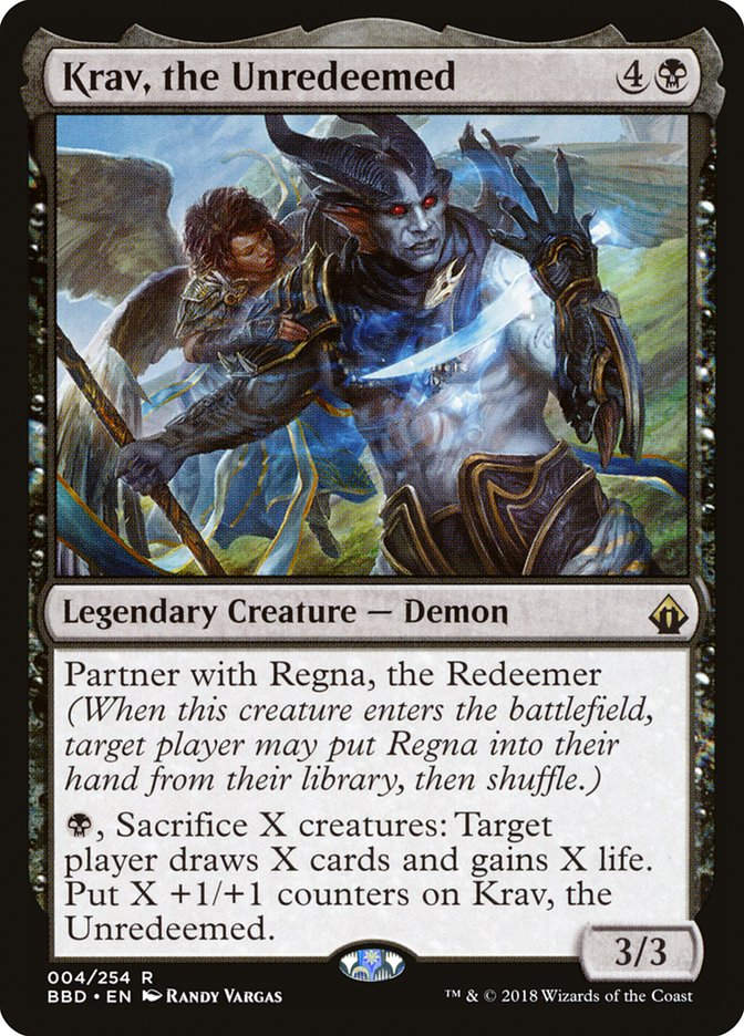 Krav, the Unredeemed (BBD) (4) / Foil