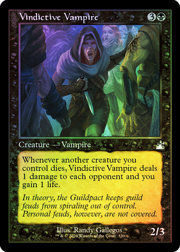 Vindictive Vampire (rvr) (330) / Retro / Foil