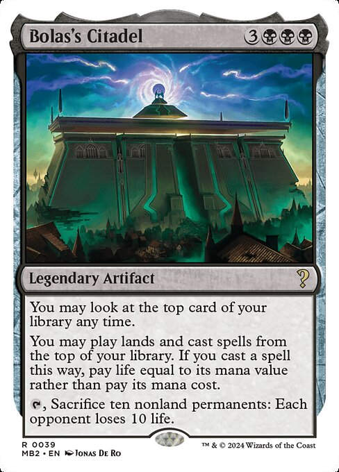 Bolas's Citadel (MB2) (39)