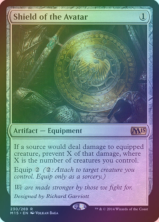 Shield of the Avatar (M15) (230) / Foil