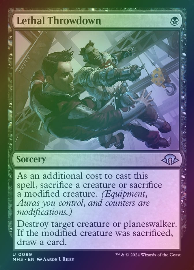 Lethal Throwdown (MH3) (99) / Foil