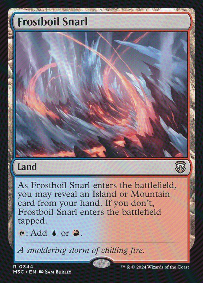 Frostboil Snarl (M3C) (344) / Ripple Foil