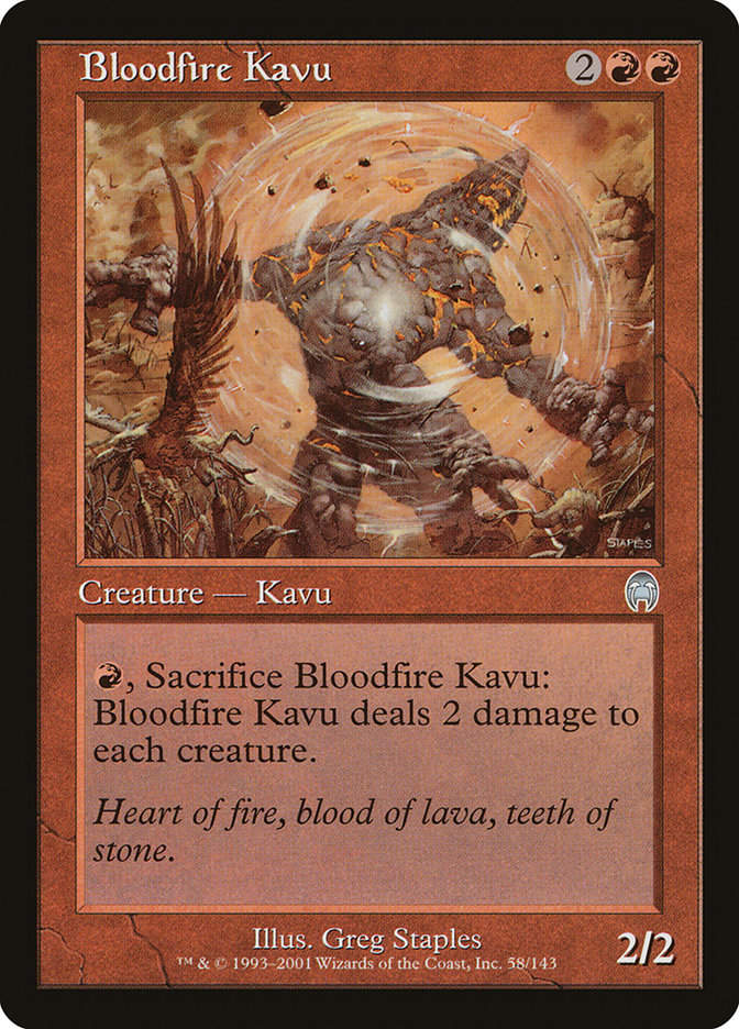 Bloodfire Kavu (APC) (58)