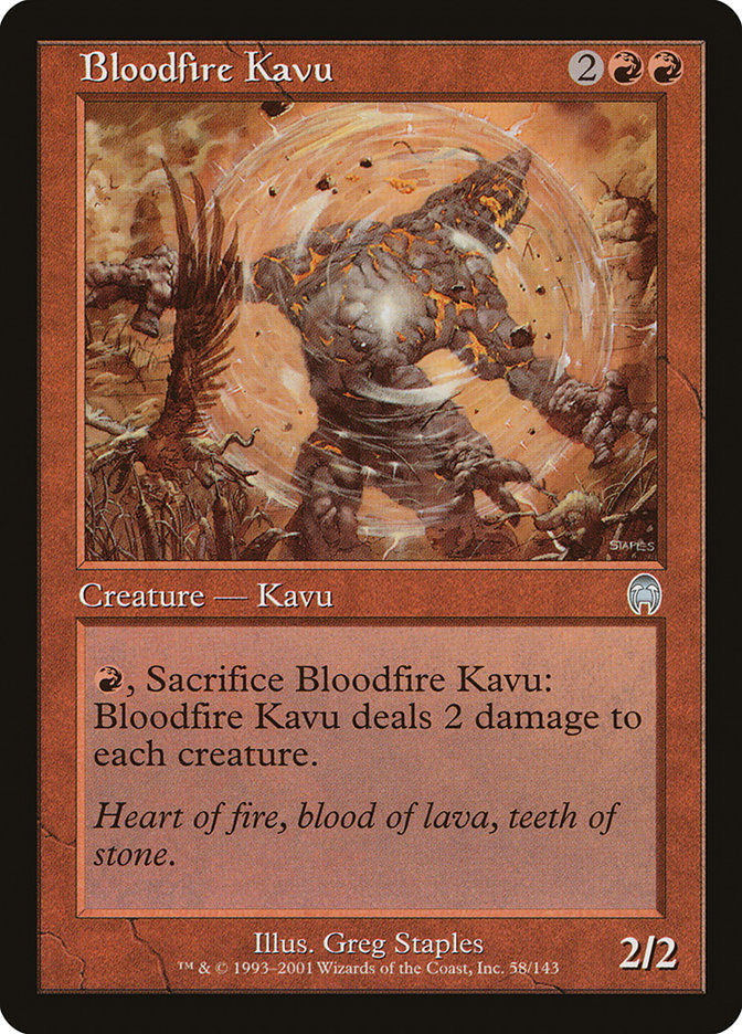 Bloodfire Kavu (APC) (58)