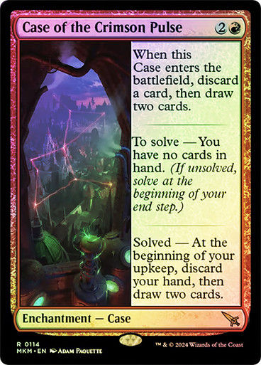 Case of the Crimson Pulse (mkm) (114) / Foil