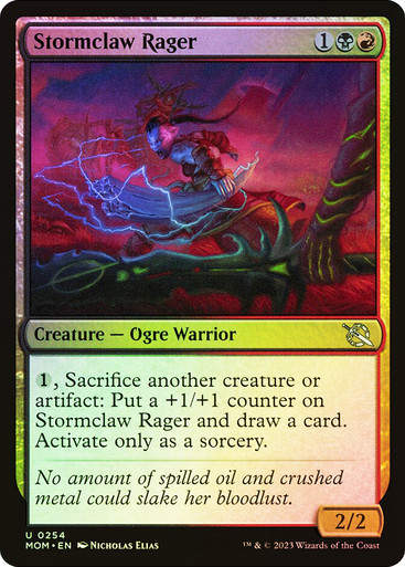 Stormclaw Rager (mom) / Foil
