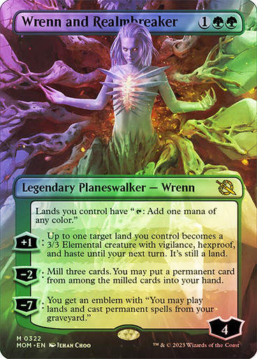 Wrenn and Realmbreaker (mom_322) / Borderless / Foil