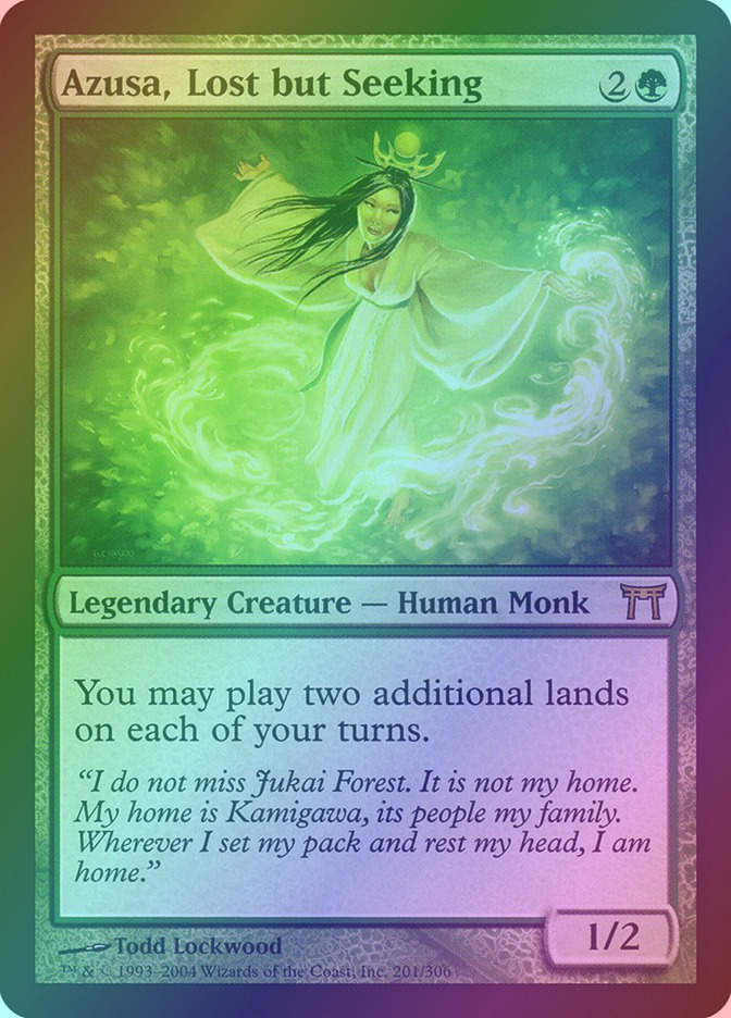 Azusa, Lost but Seeking (CHK) (201) / Foil