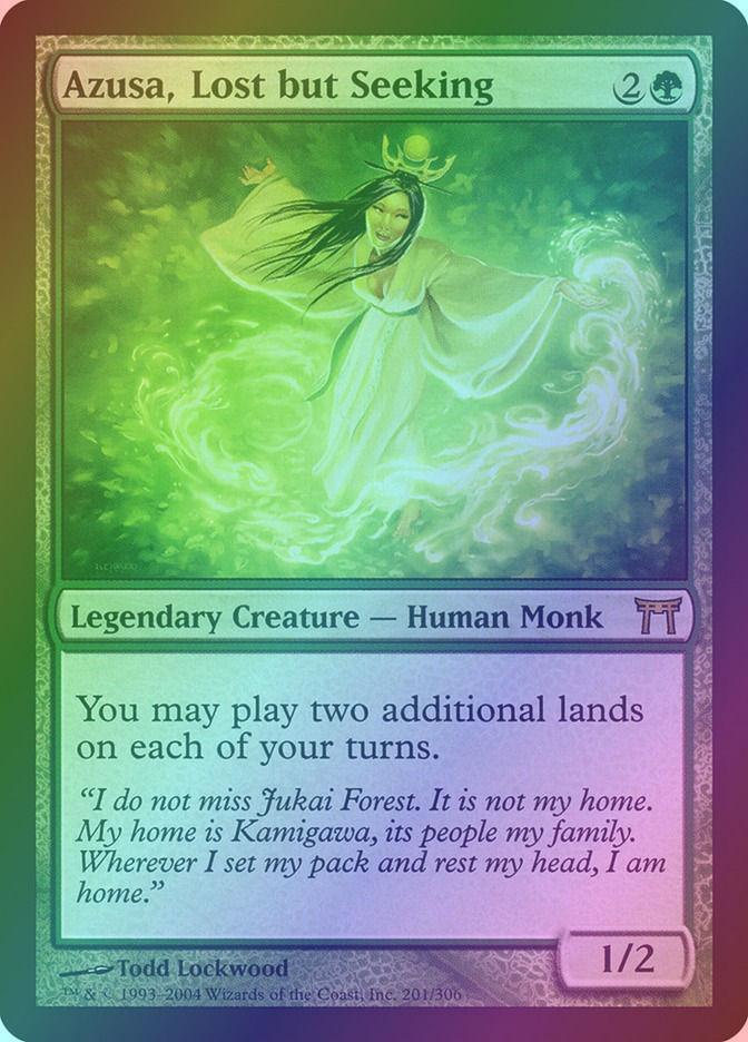 Azusa, Lost but Seeking (CHK) (201) / Foil