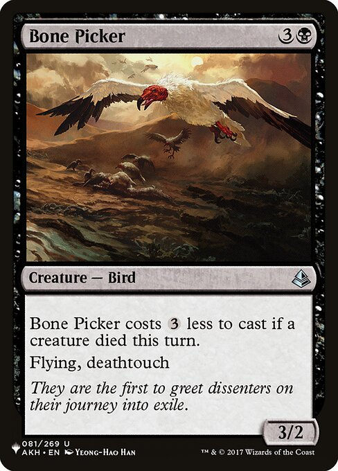 Bone Picker (PLST) (AKH-81)