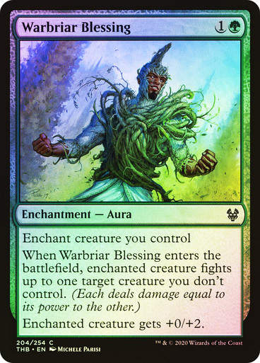 Warbriar Blessing (THB) (204) / Foil