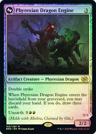 Phyrexian Dragon Engine (BRO) / Foil