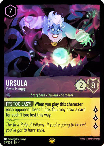 Ursula - Power Hungry (LOR_TFC) / Foil