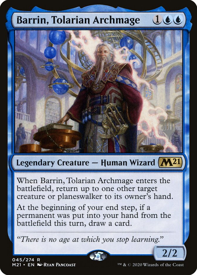 Barrin, Tolarian Archmage (PM21) (45p)