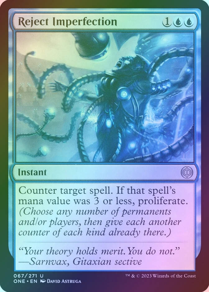 Reject Imperfection (ONE) (67) / Foil